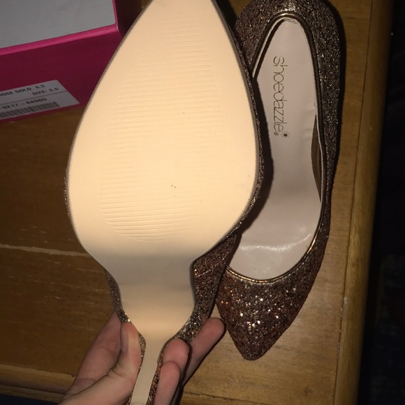 Rose gold heels - Picture 3 of 3